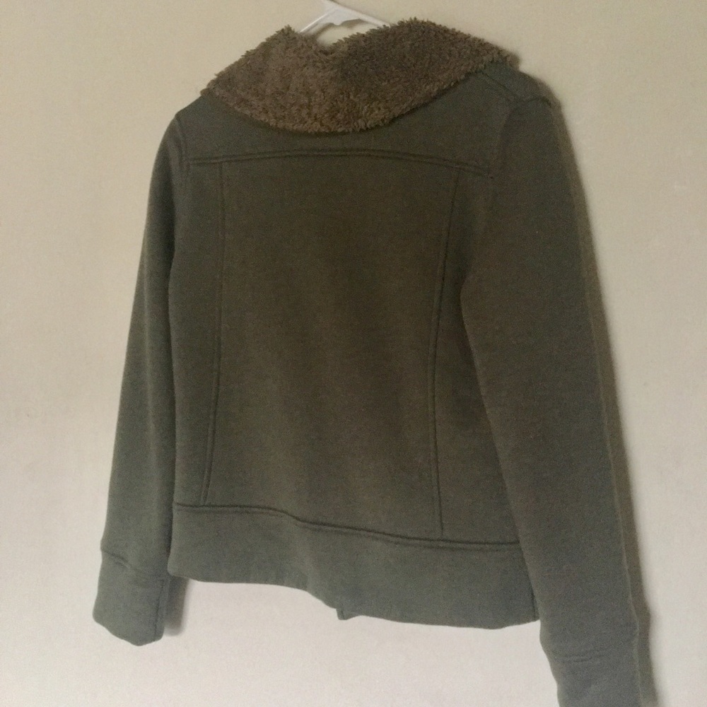 Army Green warm Prana Jacket - Picture 3 of 6